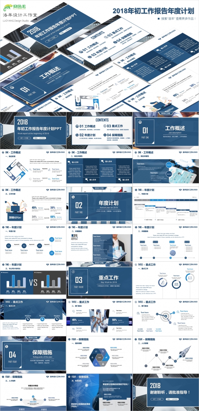 2018年初工作报告年度计划