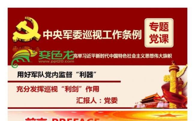 中央军委巡视工作条例全面解读PPT课件缩略图