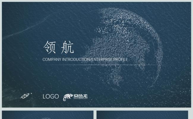 高端大气领航企业文化介绍PPT动态模板缩略图