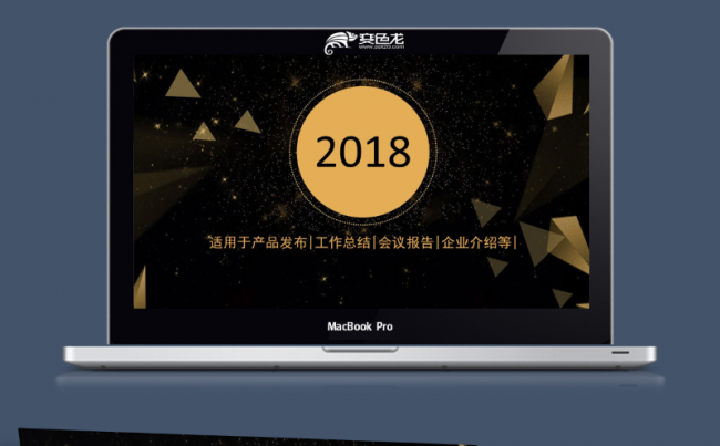 高端黑金产品发布项目推介公司宣传商业计划书通用PPT模板缩略图