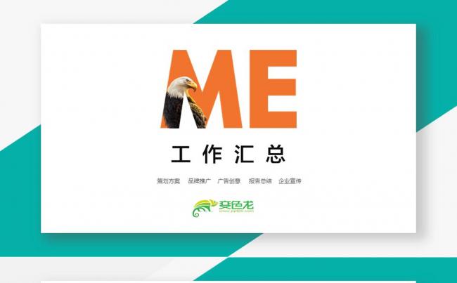 优质作品｜清新工作报告/产品发布/项目计划 50页 一键换色缩略图