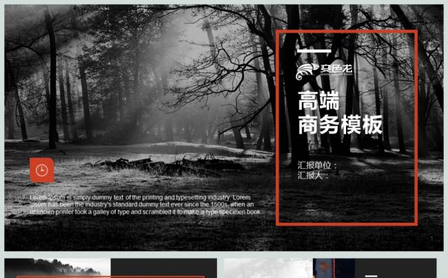 高端大气商务项目策划工作总结PPT动态模板缩略图