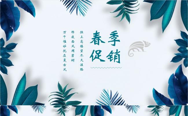 小清新通用春季促销策划宣传方案PPT模板缩略图