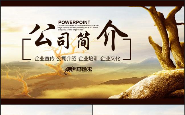 公司简介企业宣传PPT模板缩略图