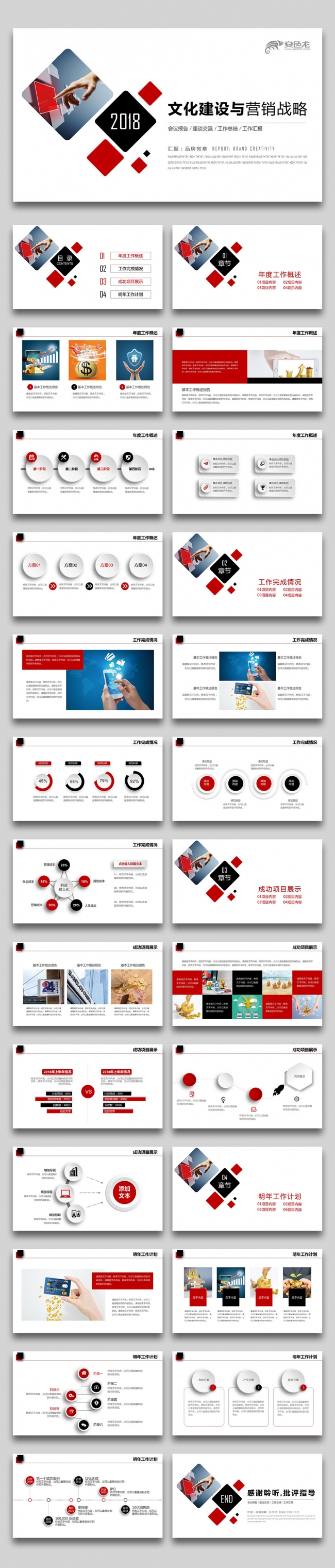 红黑企业团队文化建设与营销战略 团队管理 培训PPT
