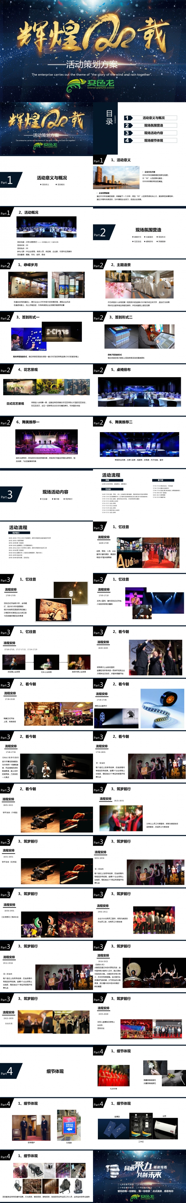 庆典活动策划PPT