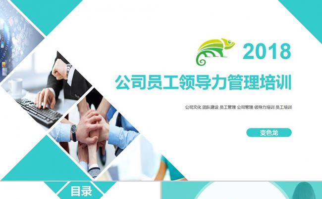 企业文化公司员工管理团队建设员工领导力执行力培训PPT模板缩略图