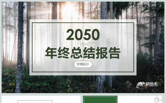 简约大气商务工作总结汇报PPT模板缩略图