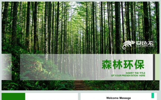 环保活动策划书方案商务PPT模板缩略图