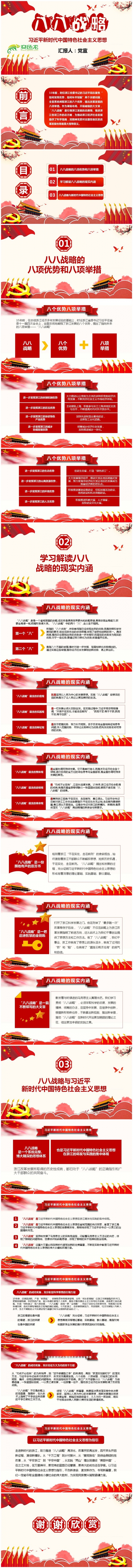 八八战略思想与实践政策解读ppt课件