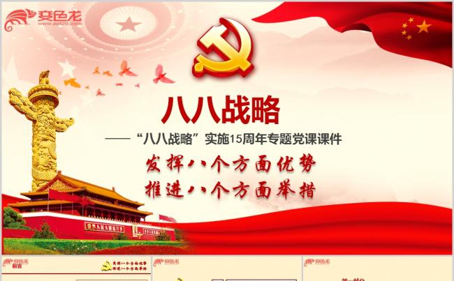 “八八战略”实施15周年专题党课ppt课件缩略图