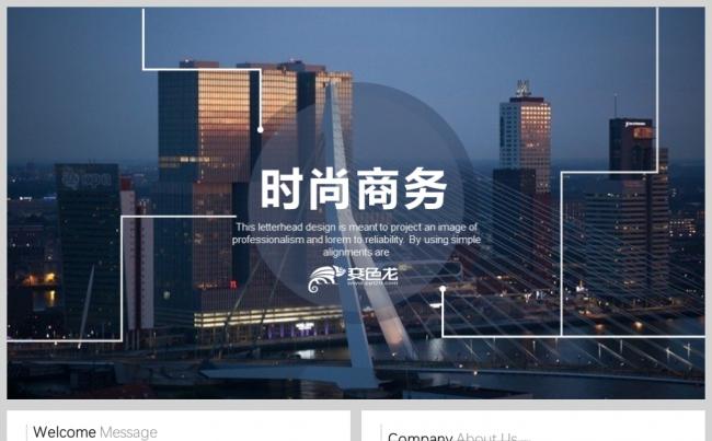 时尚大气企业文化商业计划书ppt模板缩略图
