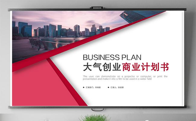稳重大气商业计划书年终总结公司介绍工作总结创业融资项目投资缩略图