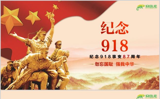 【小奕】纪念918事变专题党政机关讲座培训演讲课件PPT模板缩略图