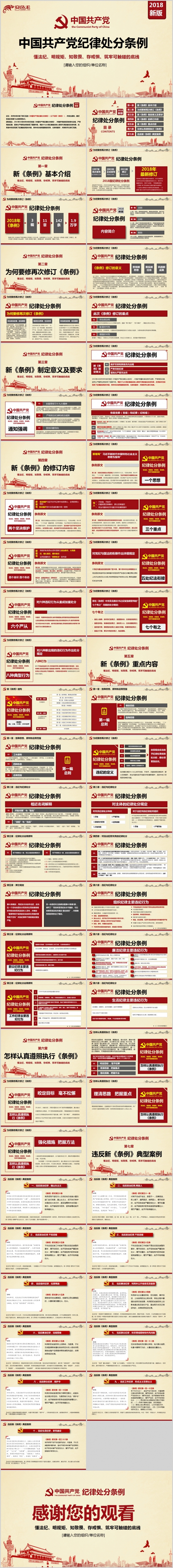 2018新版中国共产党纪律处分条例解读