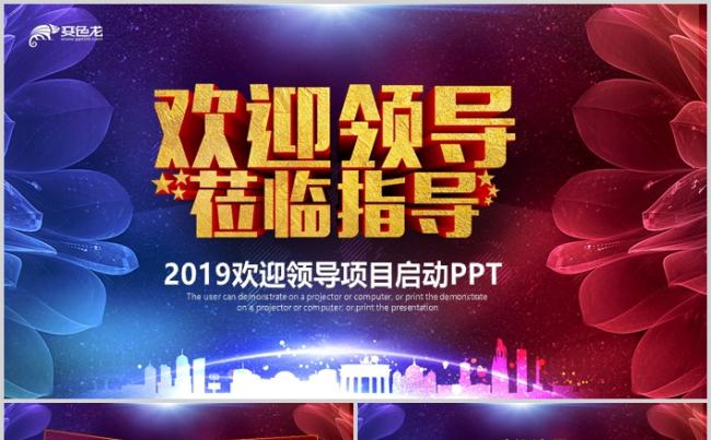 精美大气热烈欢迎领导莅临检查工作PPT缩略图