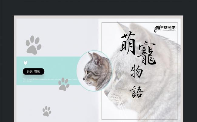 【萌宠画册】高端萌宠展示 宠物主题 高端可爱创意模板缩略图