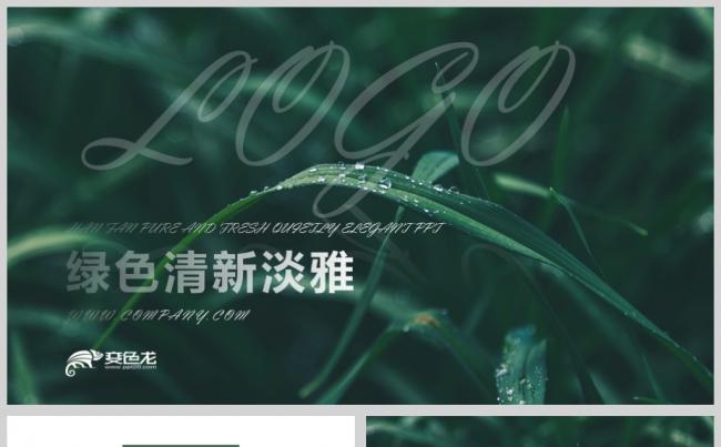 清新活动策划书方案商务PPT模板缩略图