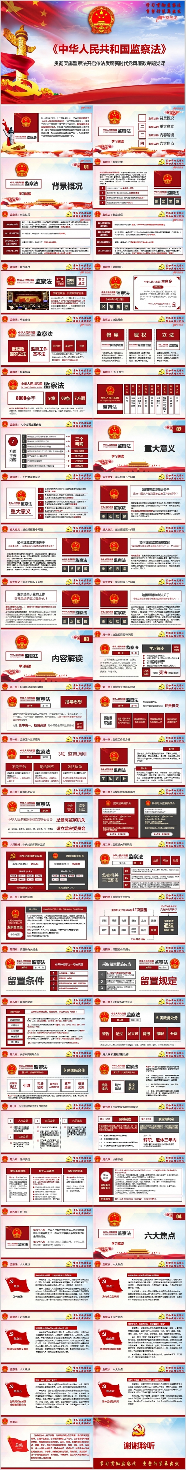 学习监察法解读培训宣贯ppt课件