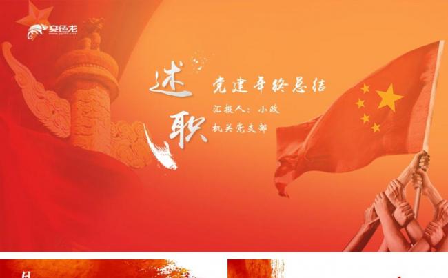 基层机关党支部党委党建工作总结述职述廉主体责任缩略图
