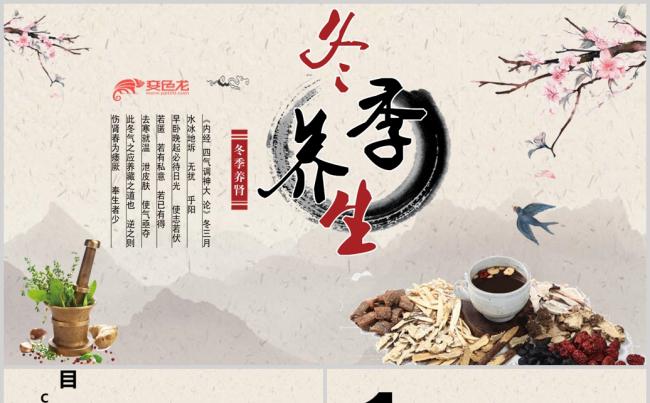 冬季养生中医养生中医文化动态PPT缩略图