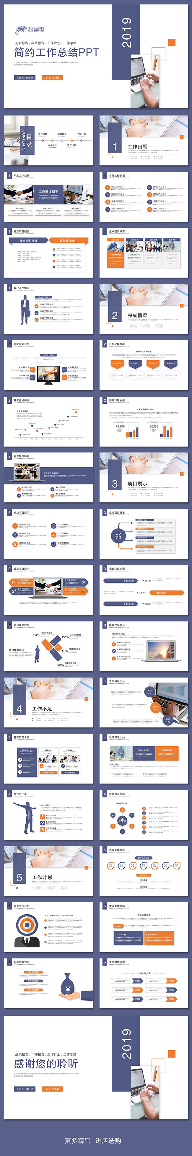 小清新简约互联网新年工作总结年终总结年终报告述职报告工作计划