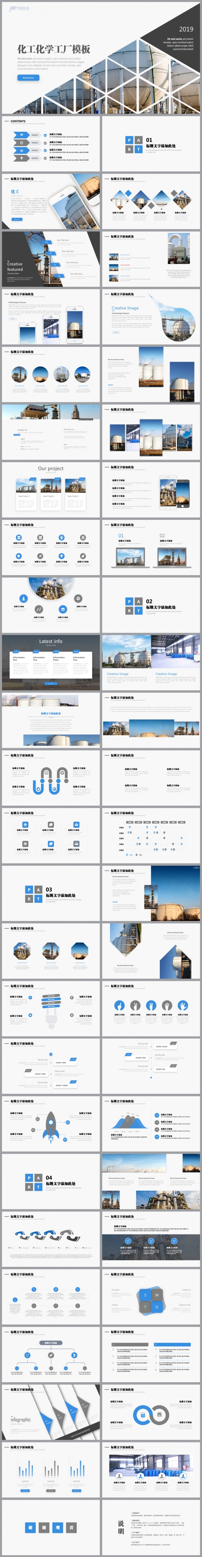 化工厂化学工艺年终总结工作汇报石油石化实验通用模板