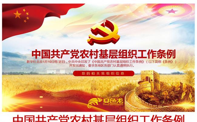 中国共产党农村基层组织工作条例PPT缩略图