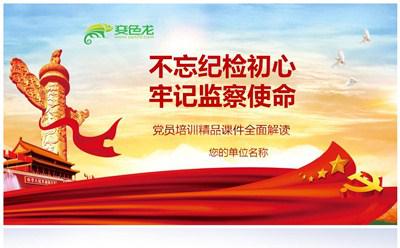 不忘纪检初心牢记监察使命党课学习PPT模板缩略图