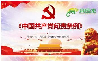 精细解读2019年新修订中国共产党问责条例PPT模板缩略图