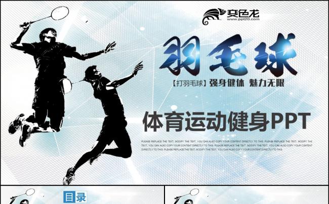 体育竞赛活动羽毛球运动比赛赛事投资赞助广告策划PPT模板缩略图