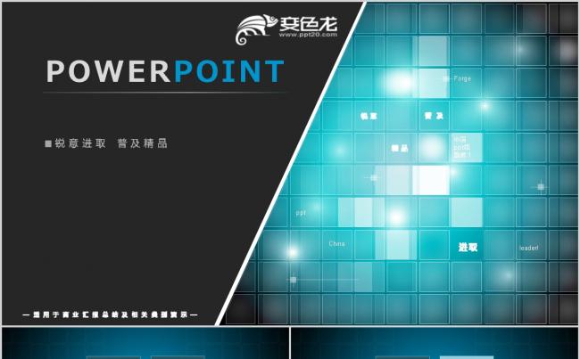 暗色系行业通用商务策划项目介绍商业汇报总结PPT模板缩略图