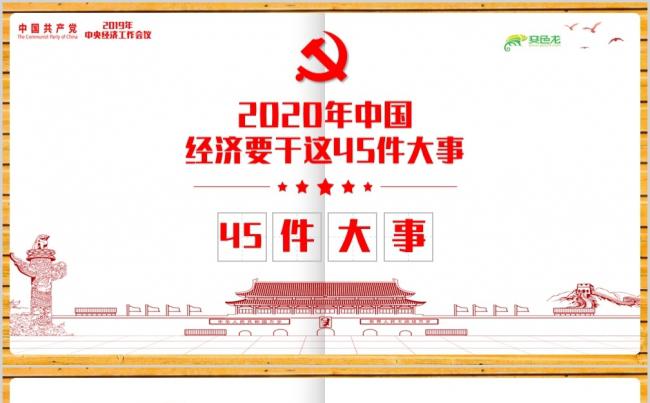 2020年中国经济要干这45件大事会议解读PPT模板缩略图