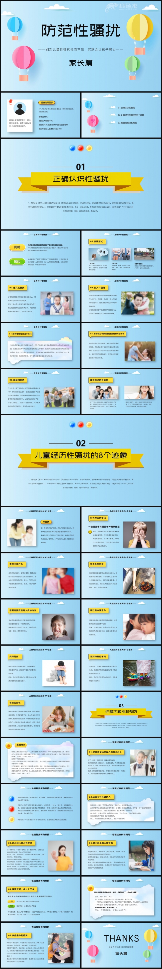 青少年儿童防性侵性骚扰家庭教师教育课件公开课PPT模板