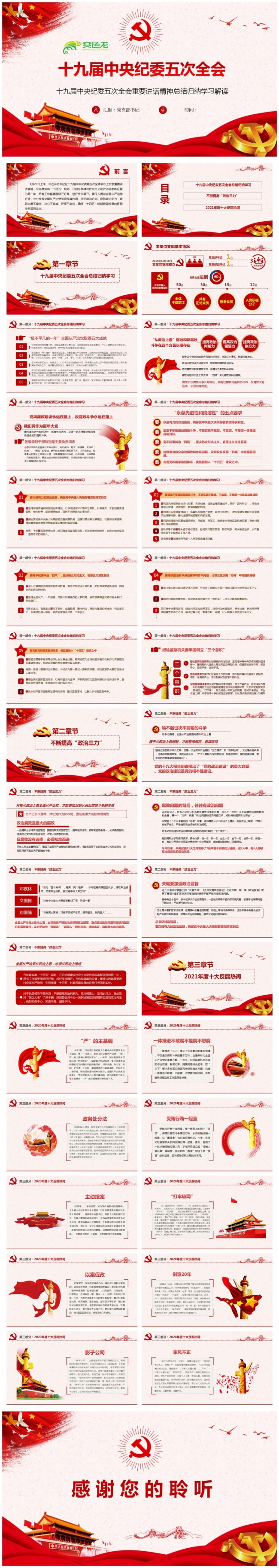 十九届中央纪委五次全体会议学习解读