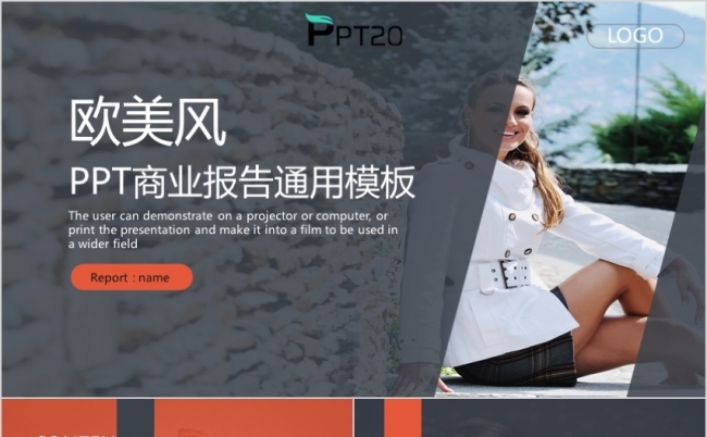 欧美风格商业计划书商业报告工作总结产品营销PPT模板缩略图
