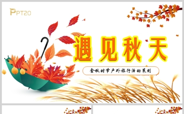 秋天的脚步秋季放飞主题活动方案策划缩略图