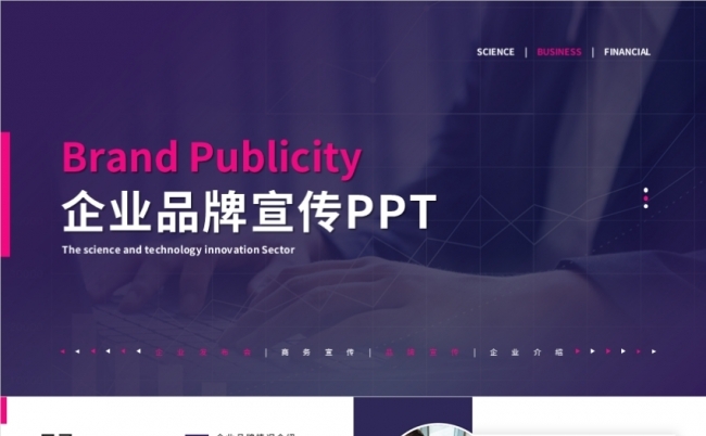 通用高端商业路演招商引资品牌策划工作总结工述职汇报项目计划书缩略图