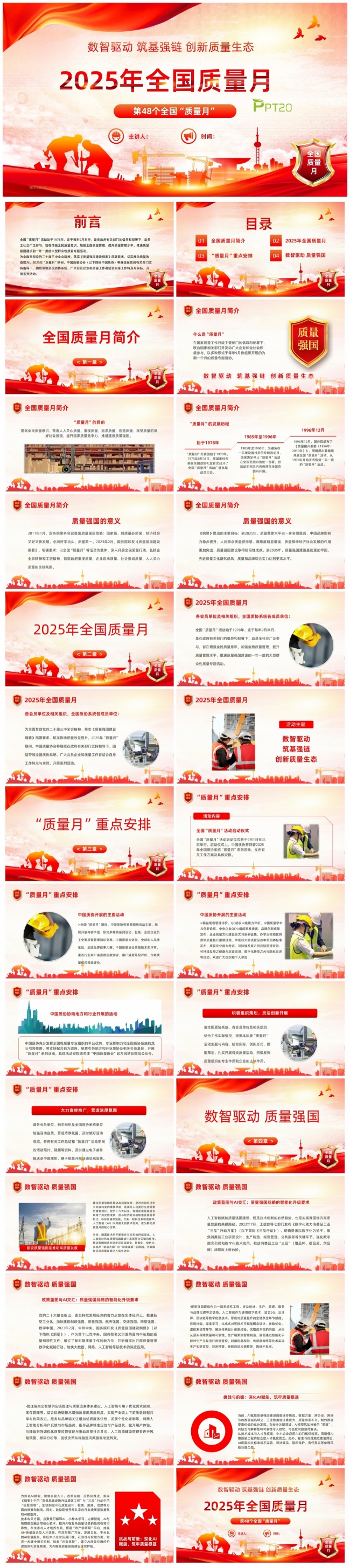 2025年全国质量月ppt数智驱动筑基强创新质量生态