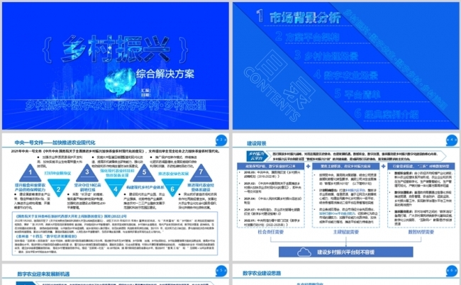 乡村振兴、数字农业、数字乡村、乡村治理综合解决方案缩略图