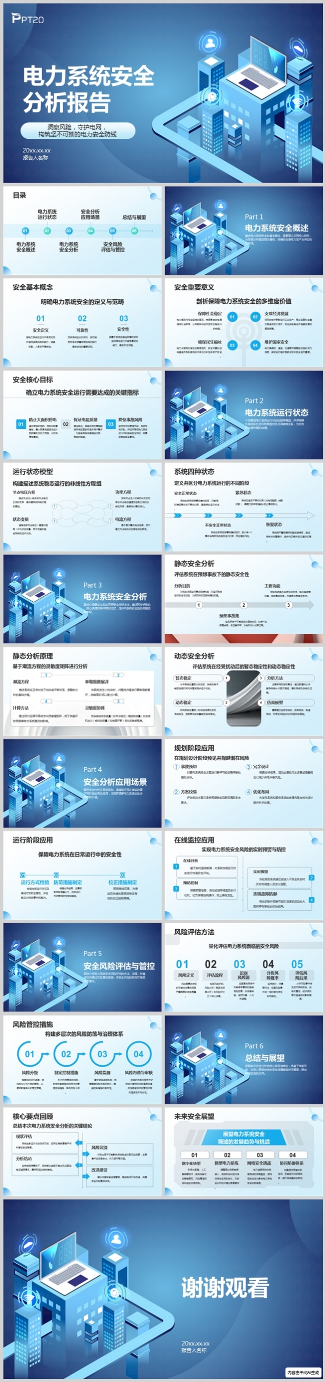 电力系统安全分析报告