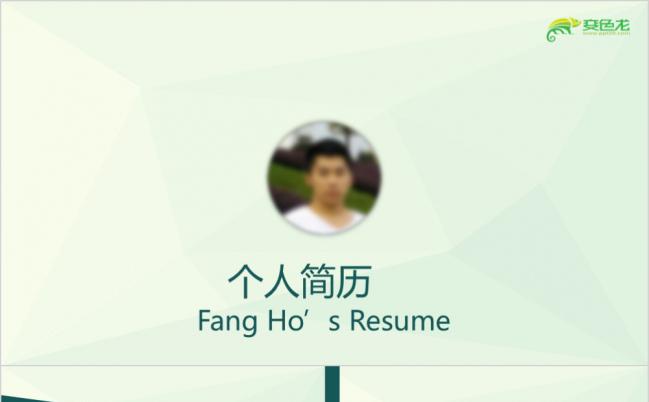 2019简约实用个人求职简历PPT模板缩略图