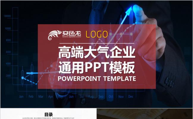 高端简约大气项目策划书PPT模版缩略图