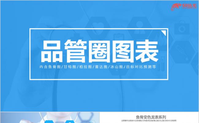 缤纷多彩品管圈专用图表通用PPT模板缩略图
