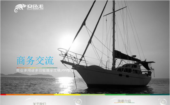 欧美简约商务企业项目规划产品销售营销图表PPT模板缩略图