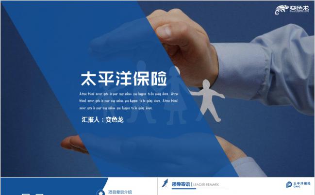 太平洋保险人寿意外保险工作ppt模板缩略图