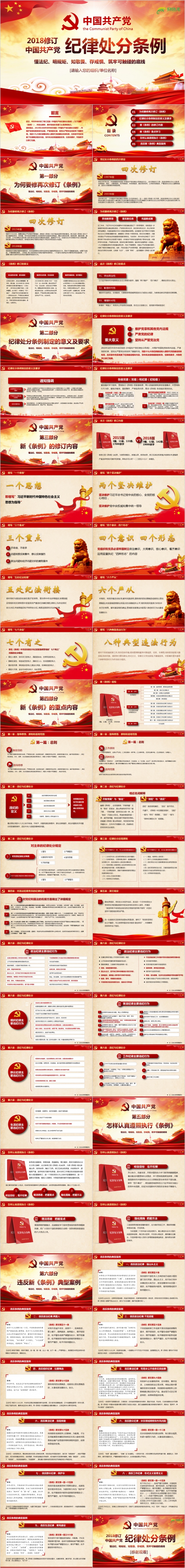 中国共产党纪律处分条例2018版