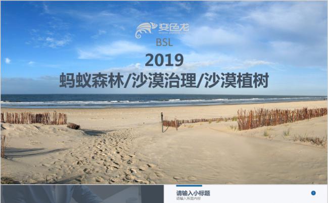 2019简约保护森林保护环境PPT模板缩略图