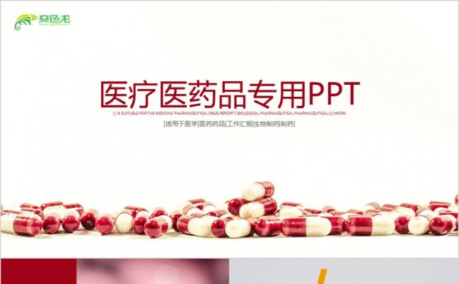 红色健康生物医疗药物食品药品监管局工作汇报总结PPT模板缩略图