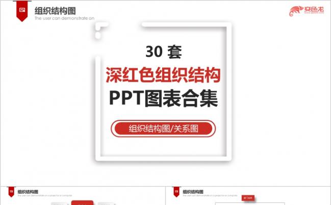 30套组织结构图图表合集ppt模板缩略图
